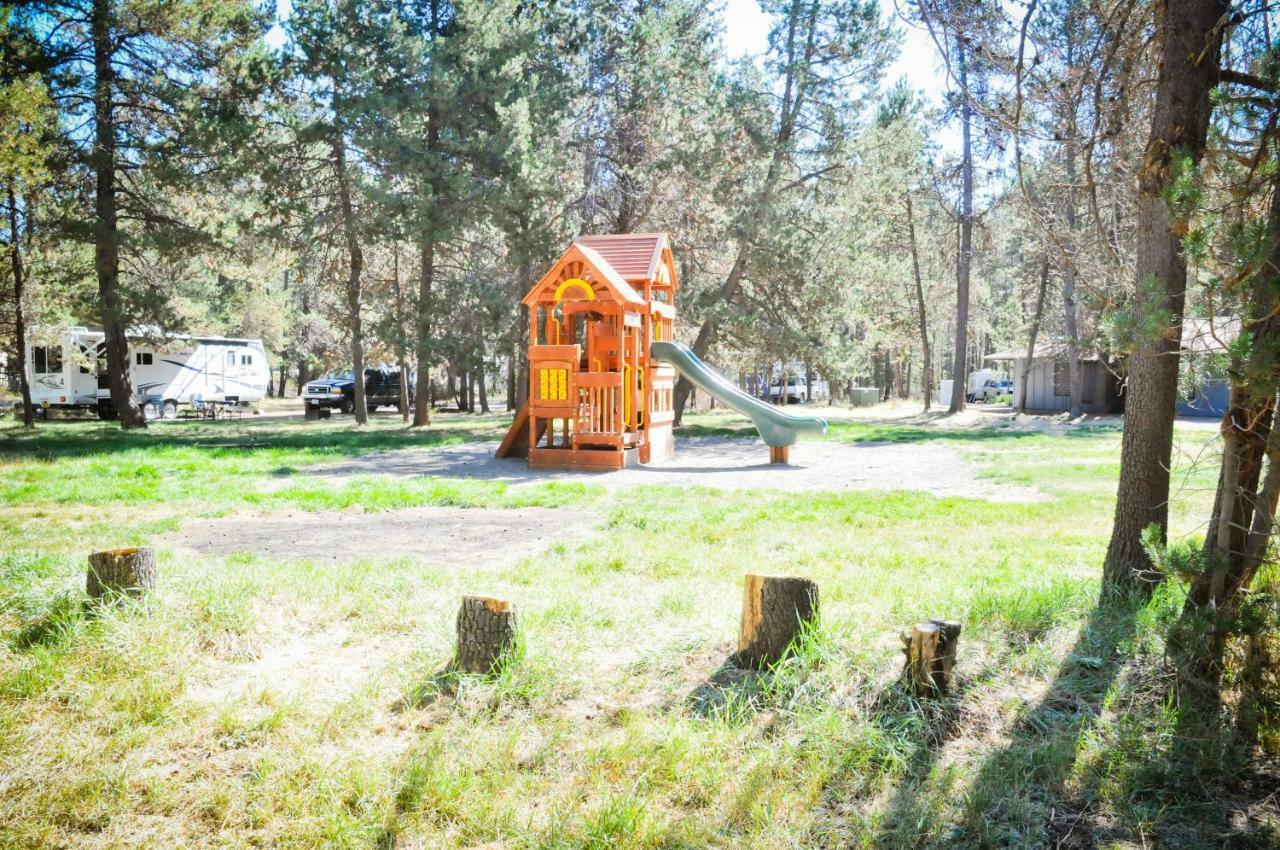 Bend-Sunriver Camping Resort 24 Ft. Yurt 16 Esterno foto